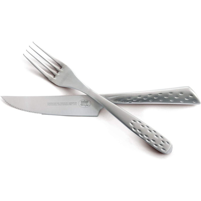 Weber Набор из 12 приборов для стейка нержавеющая сталь Weber Deluxe