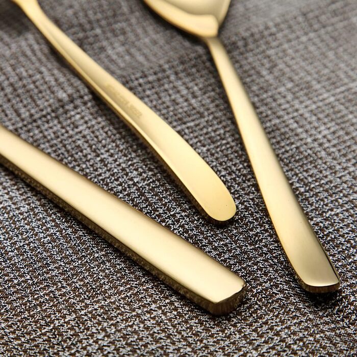 Набор из 24 столовых приборов на 6 персон золотой Berglander