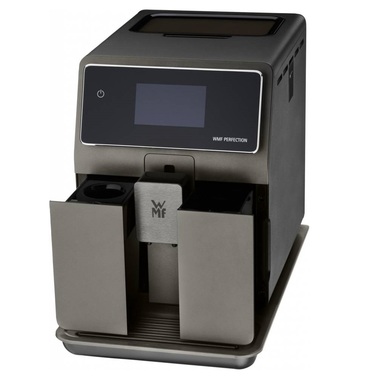 Кофемашина на 2 чашки со вспенивателем молока, матово-черная Perfection 780 WMF