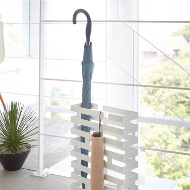 Подставка для зонтов 43 x 30 x 10 см White BRICK Yamazaki