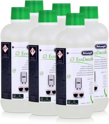 Средство для удаления накипи для кофемашин 6 предметов EcoDecalk DLSC500 De'Longhi
