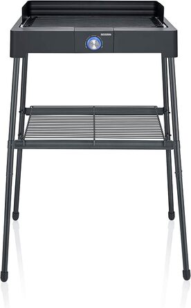 Электрический гриль с алюминиевой решеткой и подставкой PG 8563, 2200 Вт SEVERIN