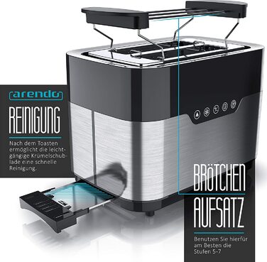 Тостер на 2 ломтика Arendo