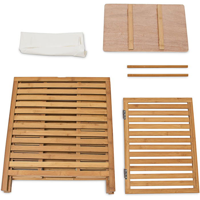 Корзина для белья 100 л Natural Relaxdays