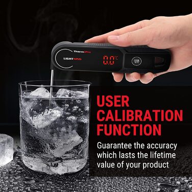 Термометр для мяса 19,6 см Lightning 1s водонепроницаемый ThermoPro