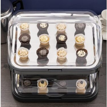 Холодильная витрина 44 x 44 x 32 см Black APS