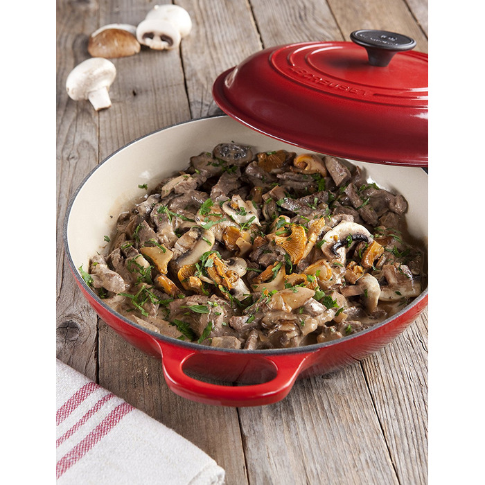 Сковорода чугунная, высокая 20 см Le Creuset