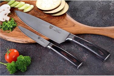 Набор ножей из дамасской стали с точильным камнем зернистостью 1000/3000, 4 предмета ‎179.3B GRÄWE