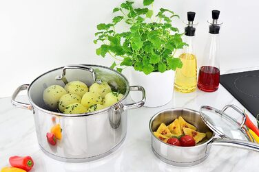 Кастрюля 6 л/24 см Linnuo