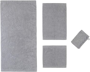 Мочалка-варежка 22 x 16 см платиновая Lifestyle Cawö