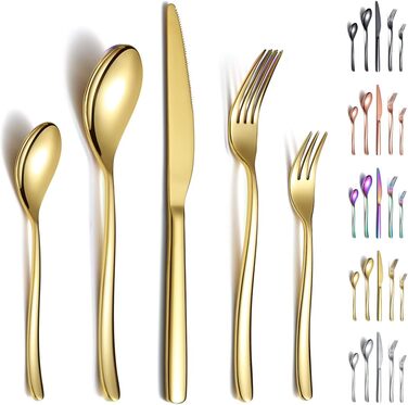 Набор столовых приборов 30 предметов Gold Berglander