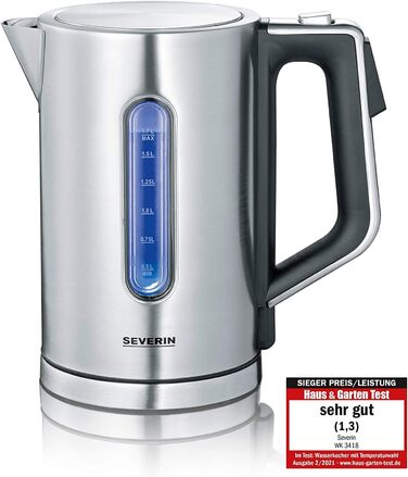 Чайник электрический 1,7 л XXL WK 3418, 3000 Вт SEVERIN