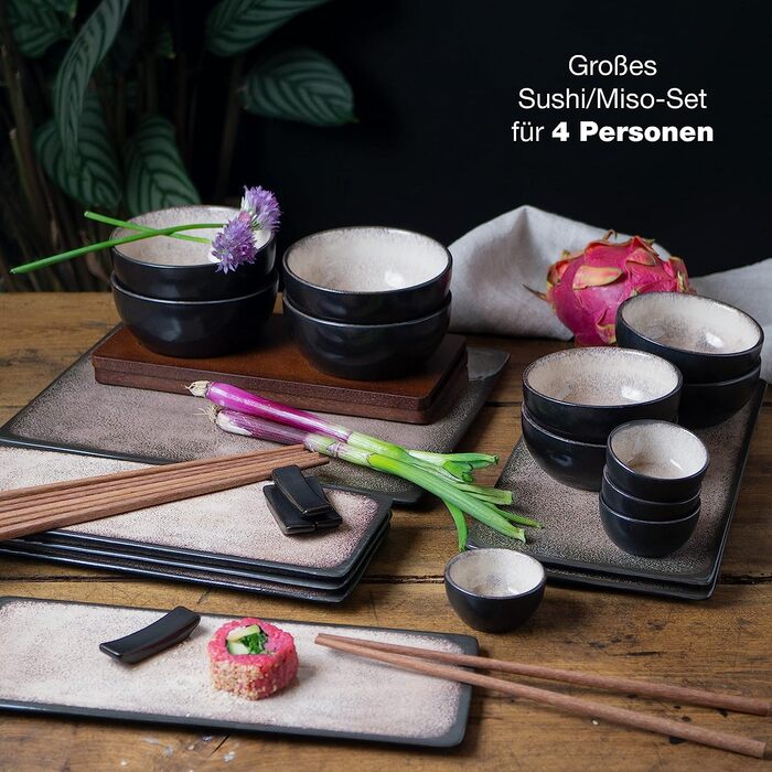 Набор посуды для суши на 4 персоны/29 предметов Beige Vida Moritz & Moritz