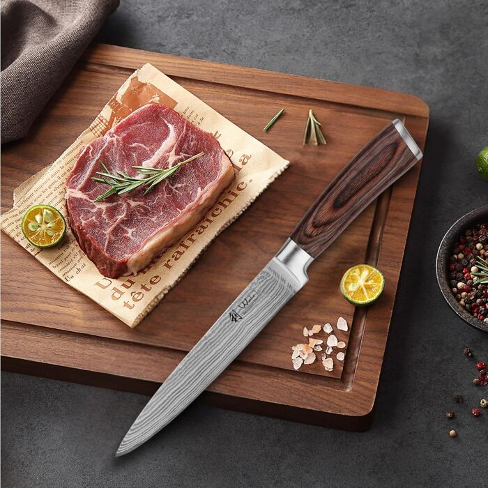 Набор ножей с магнитным держателем 7 предметов Wakoli