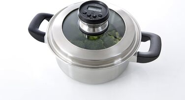 Кастрюля с крышкой 24 см Inno Vita BK