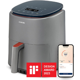 Фритюрница многофункциональная 3,8 л 1500 Вт Gray Lite XL COSORI