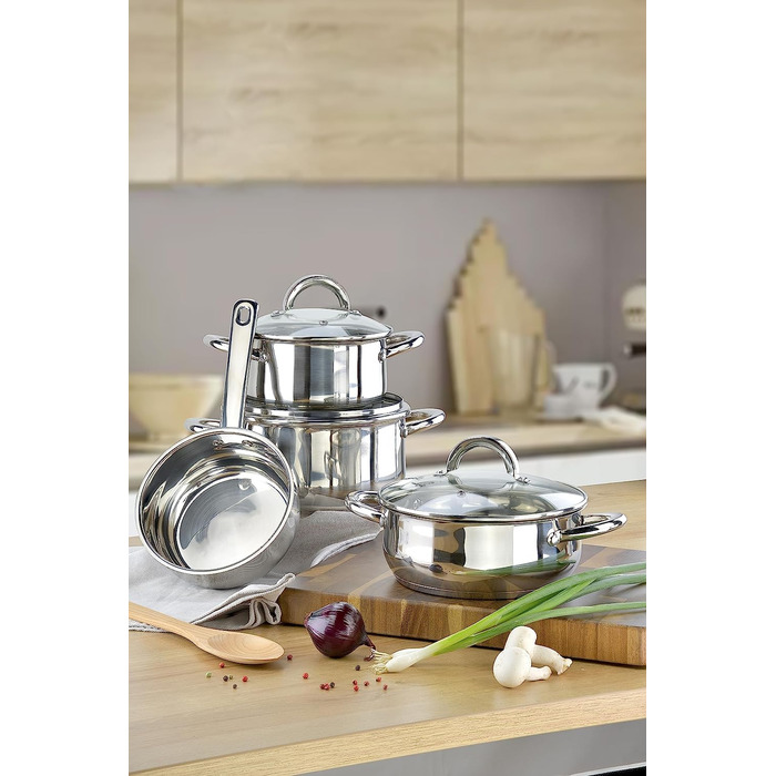 Набор из 4 кастрюль Linnuo