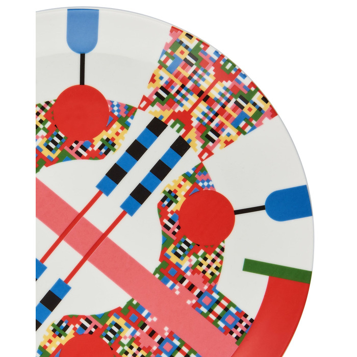 Тарелка десертная 30 см Holyhedrics Alessi