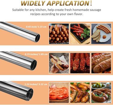 Набор насадок для мясорубки 3 предмета FYBlossom