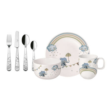 Набор детской посуды 7 предметов Elephant Boho Kids Villeroy & Boch