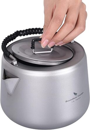 Титановый чайник iBasingo 1,4 л с фильтром