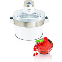 Мороженица 1.6 л 6 Вт, белая Venice Perfect Mix GVS241 Krups