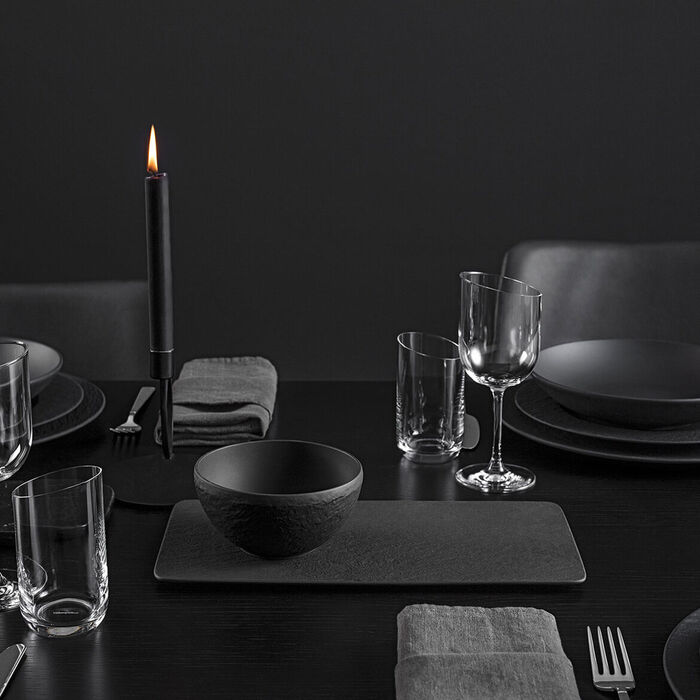 Блюдо 35 х 18 см Black Manufacture Rock Villeroy & Boch