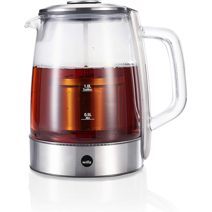 Электрочайник с заварником 1,25 л Wilfa