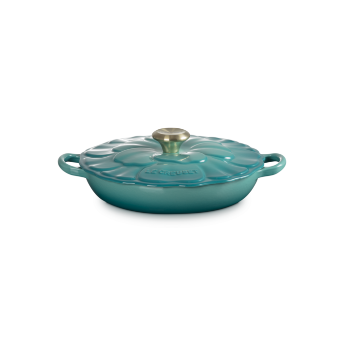 Жаровня 26 см/2,2 л Flower Blue Riviera Le Creuset