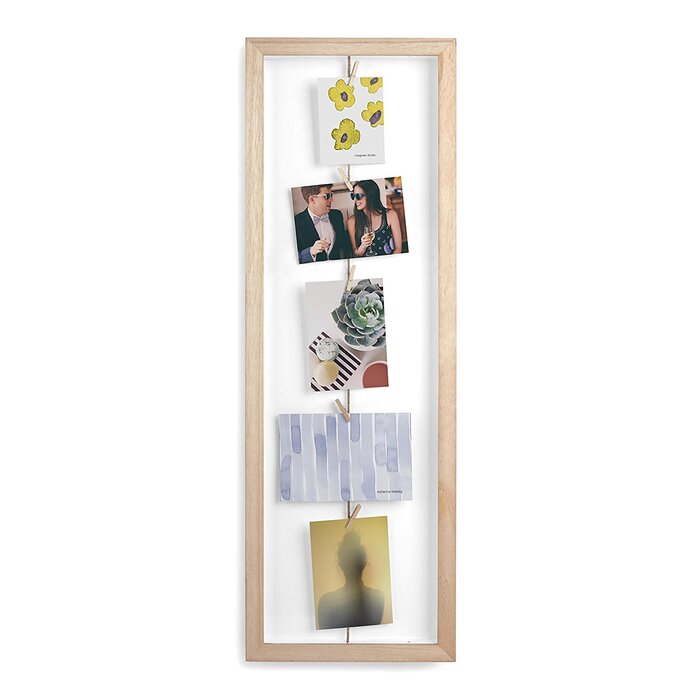 Фоторамка 72,4x24,1x3,8 см дерево Clothesline Multibilderrahmen Umbra