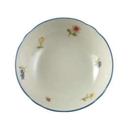 Пиала для десерта 15 см Streublume blauer Rand Marie-Luise Seltmann