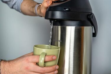 Термос-кофейник Pioneer Airpot SS50HC из нержавеющей стали, 5 л