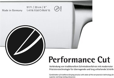 Нож для хлеба WMF Spitzenklasse Plus из нержавеющей стали, 20 см