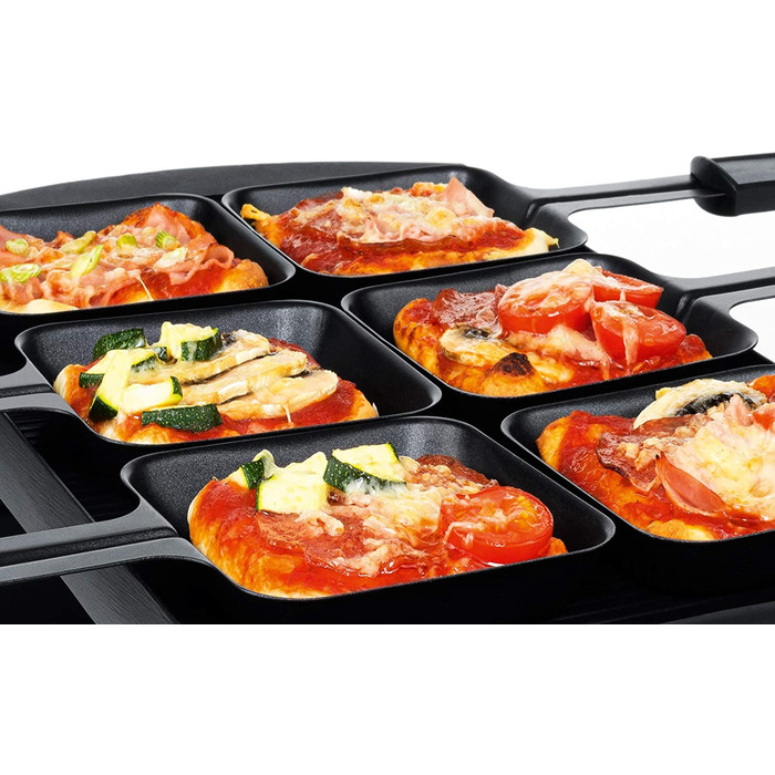 Гриль-раклетница с антипригарным покрытием Pizza Raclette RC 6 Steba