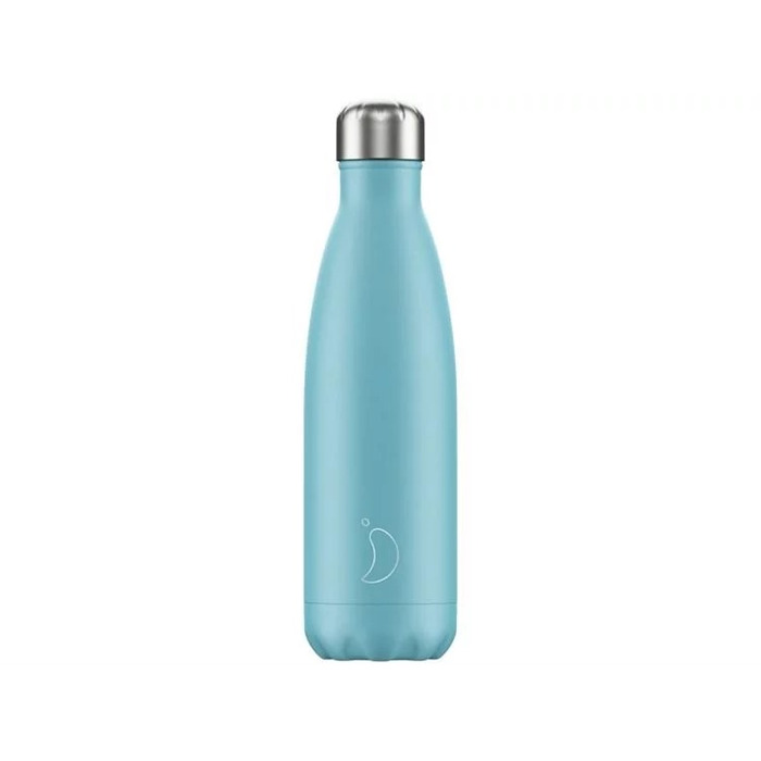Вакуумная бутылка для воды 0,5 л, голубая Pastel Blue CHILLY'S