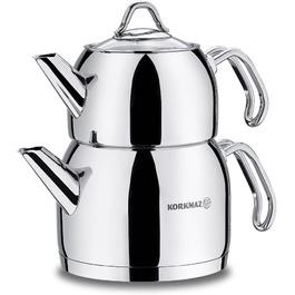 Korkmaz Заварочный чайник 2 л нержавеющая сталь A105 Provita Maxi Korkmaz