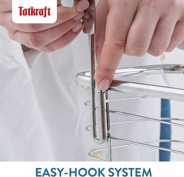 Подвесная металлическая корзина 31 x 15 x 40,5 см Tatkraft