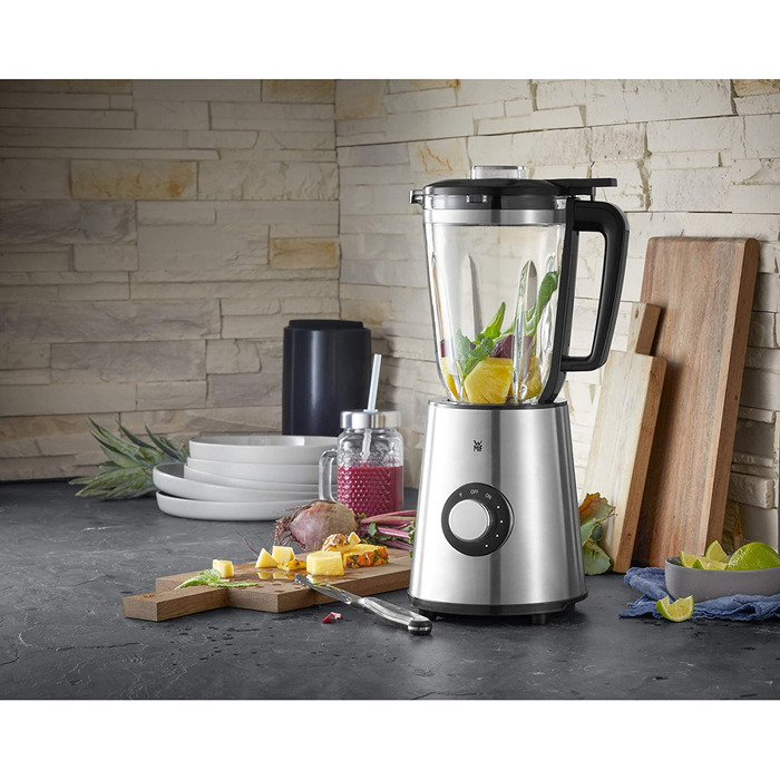 Стеклянный блендер для взбивания льда WMF Kult X / 1,5 л / 20 000 об/мин