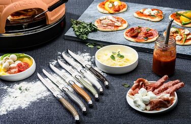 Набор ножей для стейка с подставкой 7 предметов Premium Line Laguiole Style de Vie