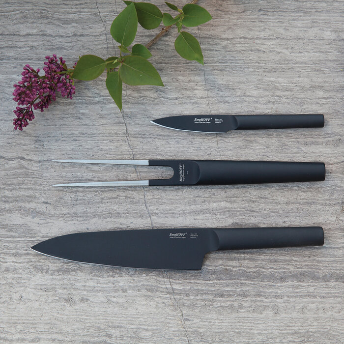 Вилка для мяса 17 см черная Ron Berghoff