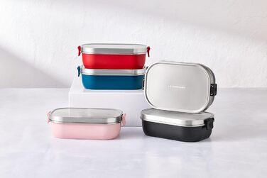 Ланчбокс из нержавеющей стали cиний 900 мл Le Creuset