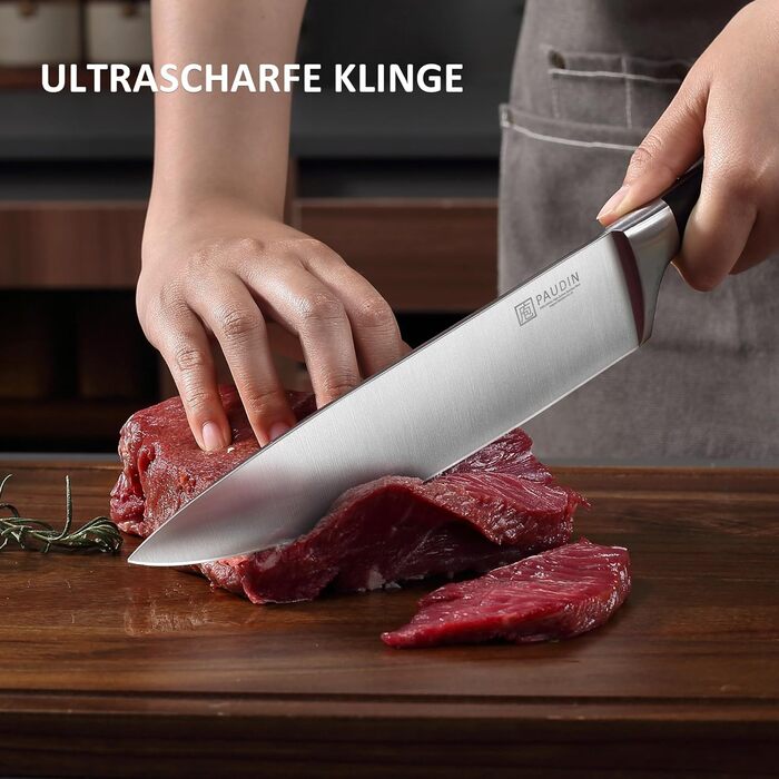 PAUDIN Набор из 5 ножей углеродистая сталь/АБС-пластик PAUDIN