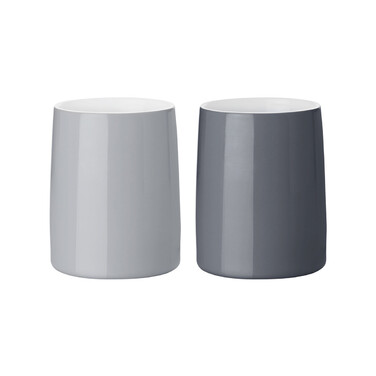 Набор из 2 кружек 0,2 л серый Emma Stelton