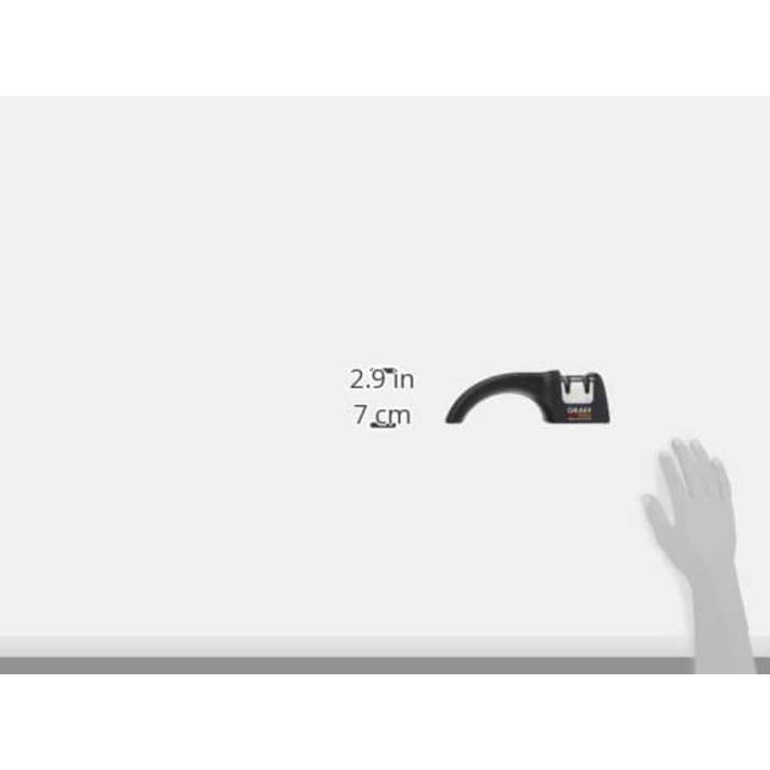 Ручная алмазная точилка для ножей Graef PRONTO с алмазными дисками, черная