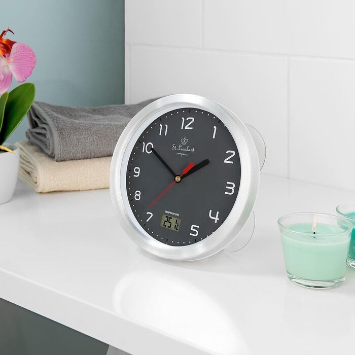 Часы для ванной 17 Black St. Leonhard