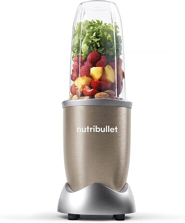 Компактный блендер NutriBullet Pro / 900 Вт / стакан 700 мл / нержавеющая сталь