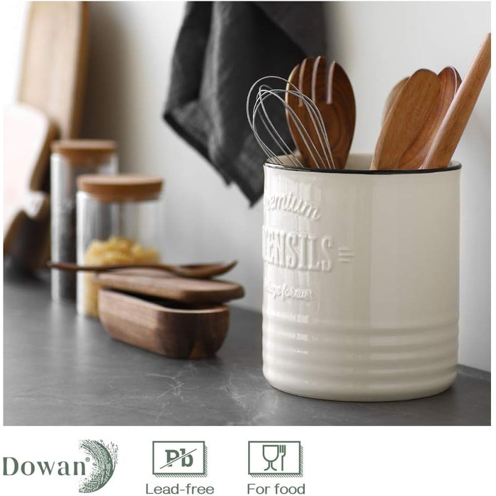 Органайзер для кухонных принадлежностей 18,3 x 15,7 см White DOWAN