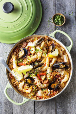 Сковорода чугунная, высокая 20 см Le Creuset