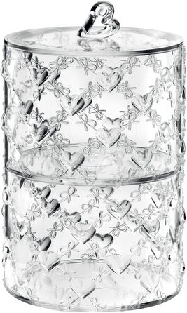 Набор из 2-х контейнеров 18,3 x 11 см Transparent Love Guzzini