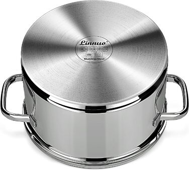 Кастрюля 6 л/24 см Linnuo